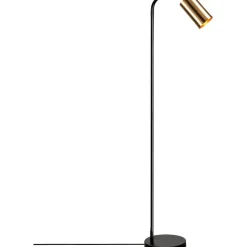 Lattiavalaisin Linento Lighting Emek 120 cm musta/kulta