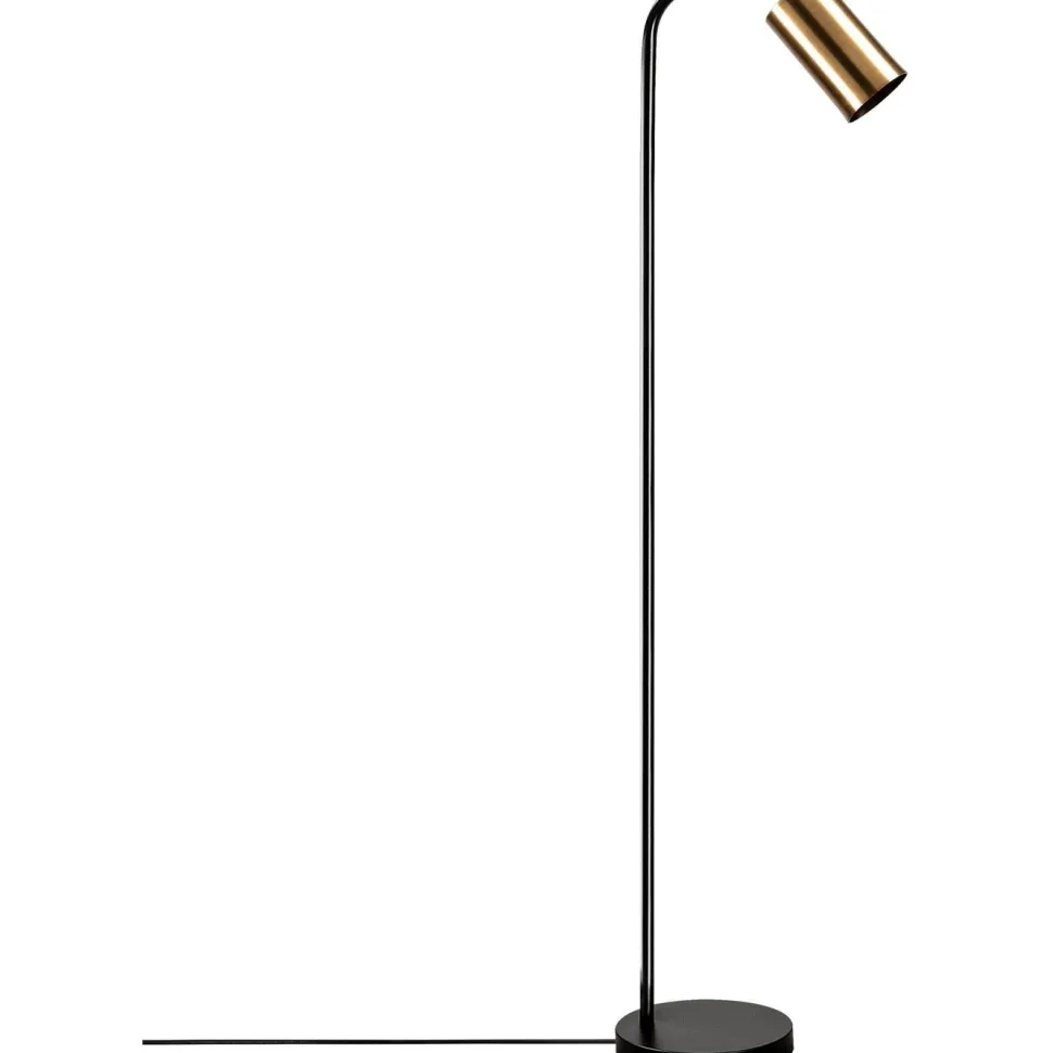 Lattiavalaisin Linento Lighting Emek 120 cm musta/kulta