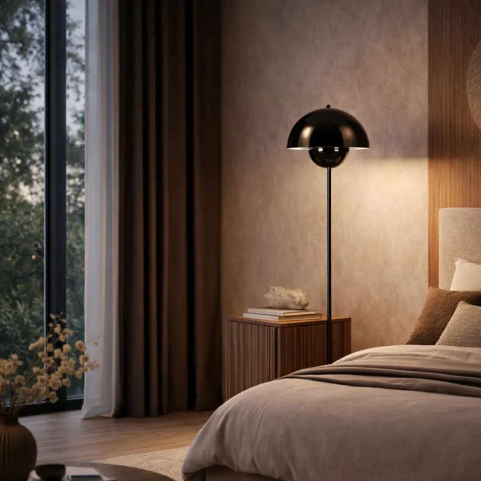 Lattiavalaisin Linento Lighting Eylul 146cm viininpunainen