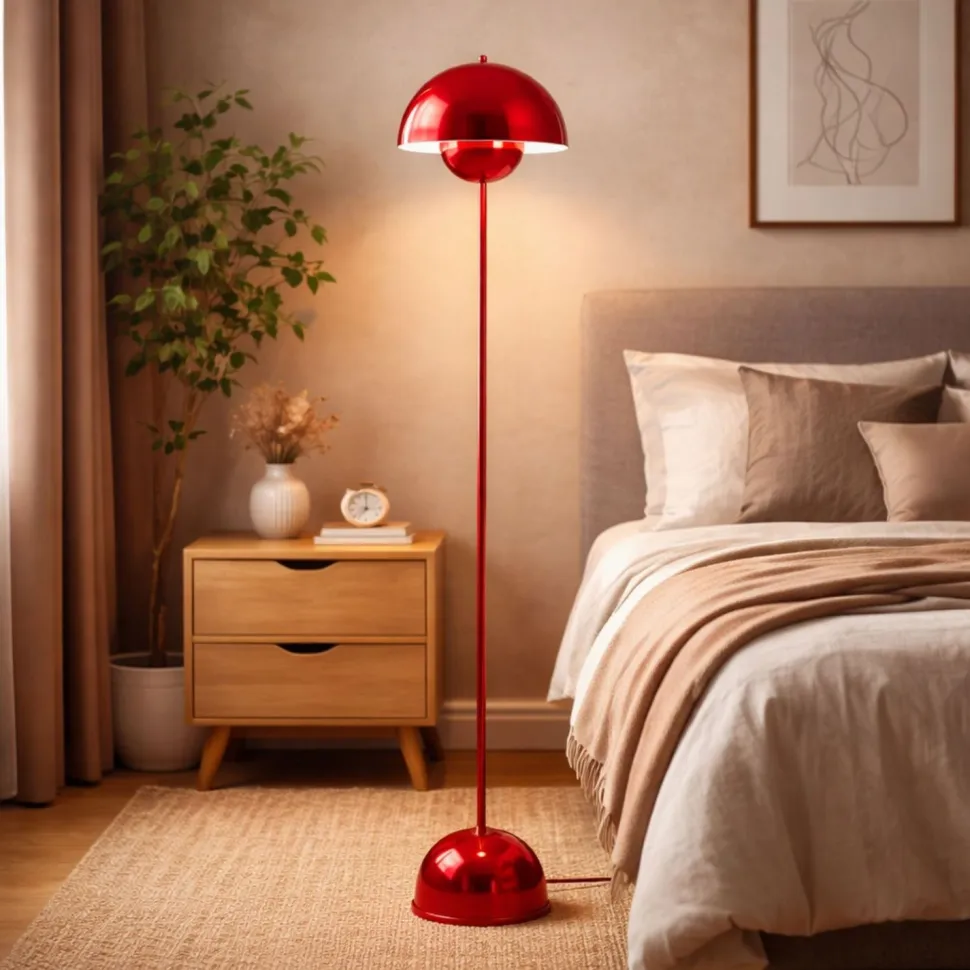 Lattiavalaisin Linento Lighting Eylul 146cm viininpunainen