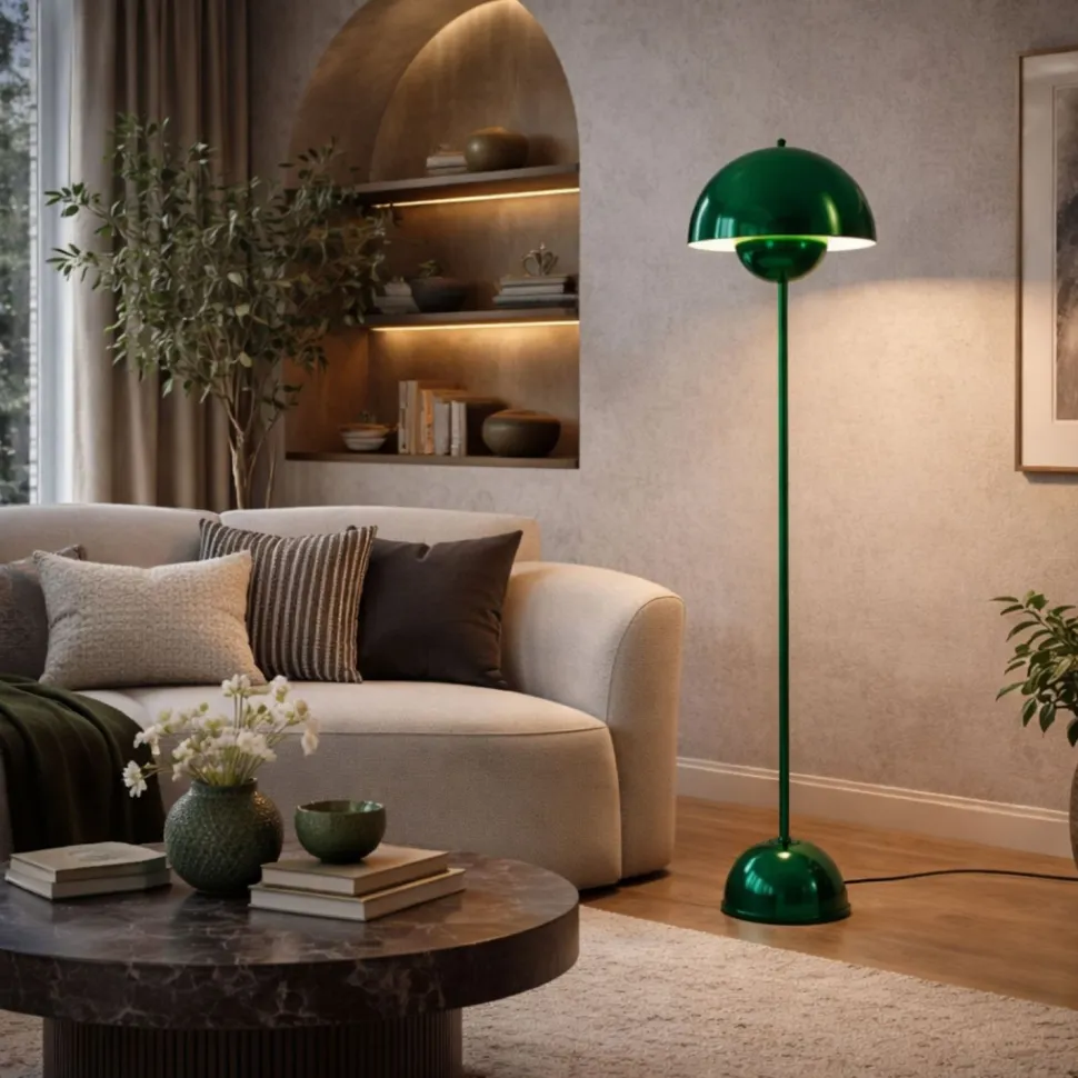 Lattiavalaisin Linento Lighting Eylul 146cm viininpunainen