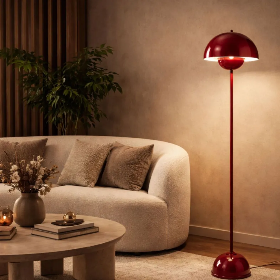 Lattiavalaisin Linento Lighting Eylul 146cm viininpunainen