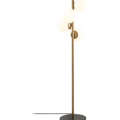 Lattiavalaisin Linento Lighting Faze 130 cm 4-osainen kulta/kirkas