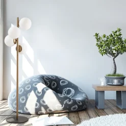 Lattiavalaisin Linento Lighting Faze 130 cm 4-osainen kulta/kirkas
