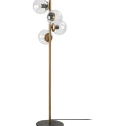 Lattiavalaisin Linento Lighting Faze 130 cm 4-osainen kulta/kirkas