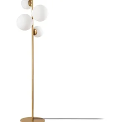 Lattiavalaisin Linento Lighting Fazli 162 cm 4-osainen kulta