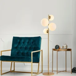 Lattiavalaisin Linento Lighting Fazli 162 cm 4-osainen kulta