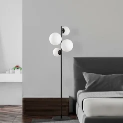 Lattiavalaisin Linento Lighting Fazli 162 cm 4-osainen kulta