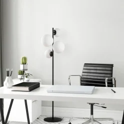 Lattiavalaisin Linento Lighting Fazli 162 cm 4-osainen kulta
