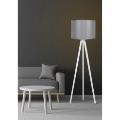 Lattiavalaisin Linento Lighting 106, harmaa/valkoinen
