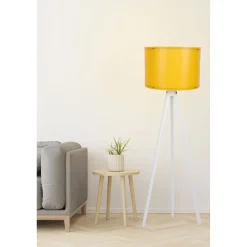 Lattiavalaisin Linento Lighting 107, keltainen/valkoinen