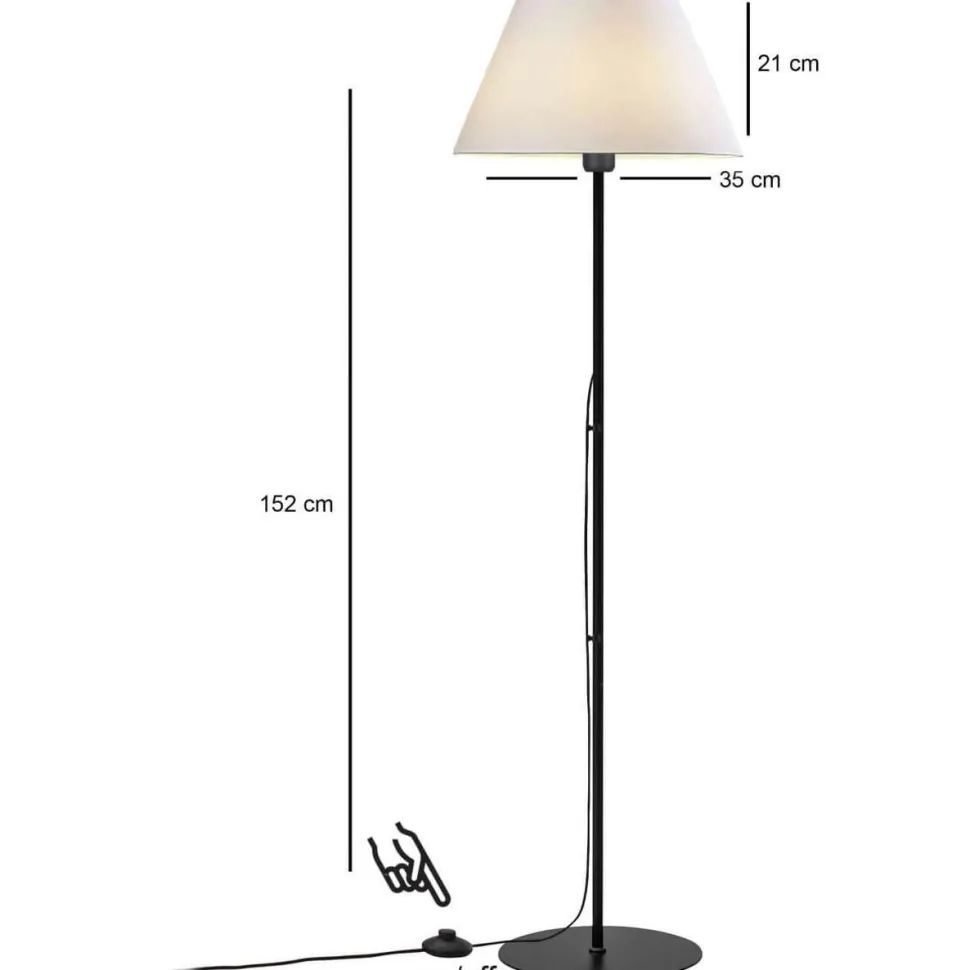 Lattiavalaisin Linento Lighting 241801, kerma