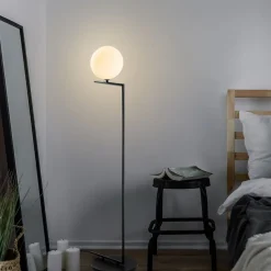 Lattiavalaisin Linento Lighting Luminar, 37x30x140cm, musta