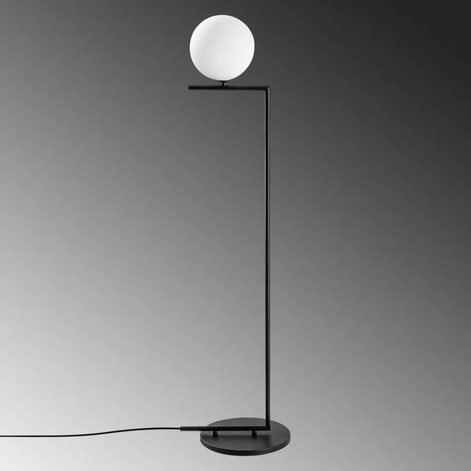 Lattiavalaisin Linento Lighting Luminar, 37x30x140cm, musta