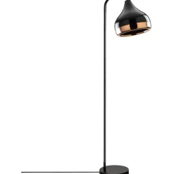 Lattiavalaisin Linento Lighting Mint 120 cm musta/kupari
