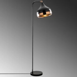 Lattiavalaisin Linento Lighting Mint 120 cm musta/kupari