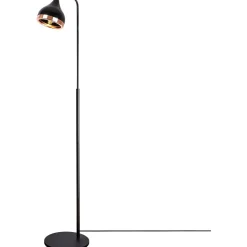 Lattiavalaisin Linento Lighting Mint 150 cm musta/kupari