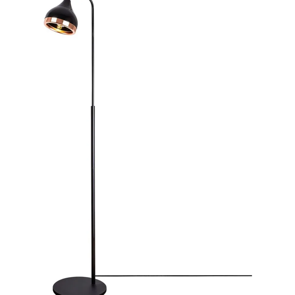 Lattiavalaisin Linento Lighting Mint 150 cm musta/kupari