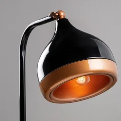Lattiavalaisin Linento Lighting Mint 150 cm musta/kupari