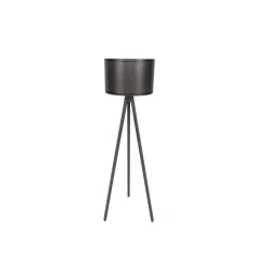Lattiavalaisin Linento Lighting 112, musta/harmaa