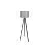 Lattiavalaisin Linento Lighting 113, musta/harmaa