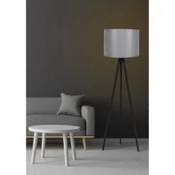Lattiavalaisin Linento Lighting 113, musta/harmaa
