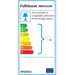 Lattiavalaisin Linento Lighting 104, musta/puu
