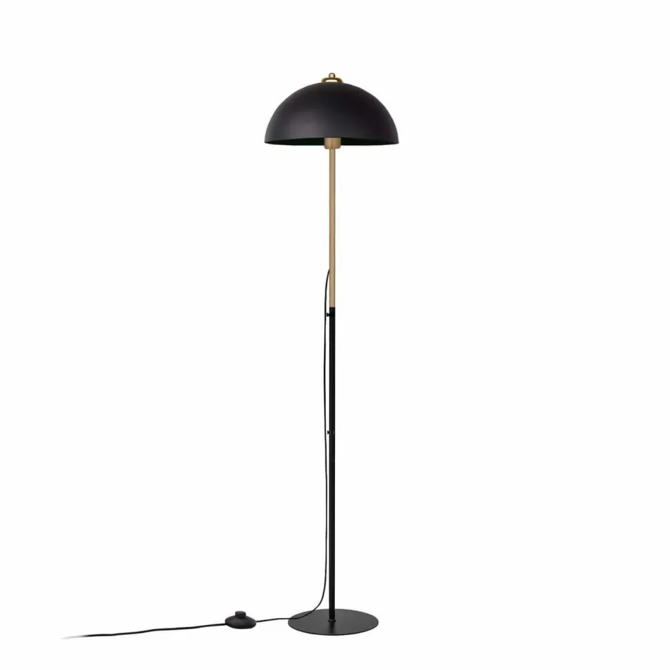 Lattiavalaisin Linento Lighting Orbit, Ø25cm, korkeus 147cm, oranssi