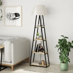 Lattiavalaisin Linento Lighting Pal, mokka/pellava