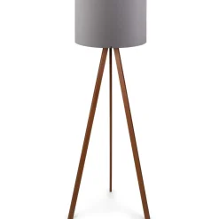 Lattiavalaisin Linento Lighting Ramona 140 cm ruskea/harmaa