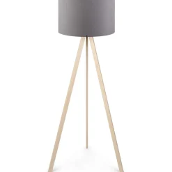 Lattiavalaisin Linento Lighting Ramona 140 cm ruskea/harmaa