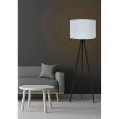 Lattiavalaisin Linento Lighting 129, valkoinen/musta