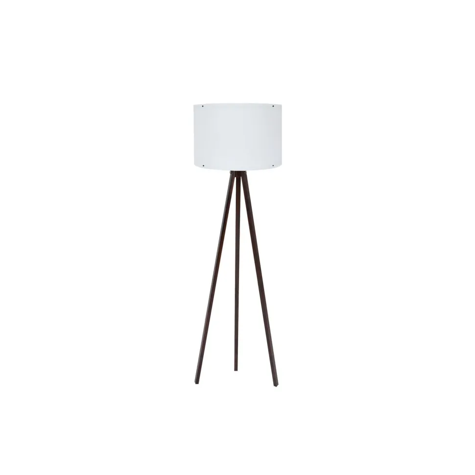 Lattiavalaisin Linento Lighting 128, valkoinen/pähkinäpuu