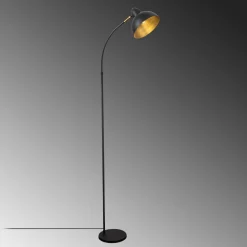 Lattiavalaisin Linento Lighting Varzan 162 cm musta