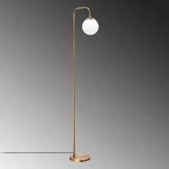 Lattiavalaisin Linento Lighting Viran 146 cm messinki