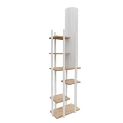 Lattiavalaisin Linento Lighting Vogue, musta/luonnollinen
