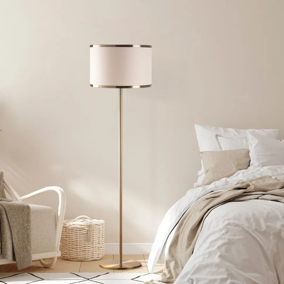 Lattiavalaisin Linento Lighting Way 156 cm kulta/valkoinen