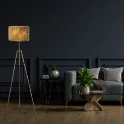 Lattiavalaisin Linento Lighting Wheel, messinki