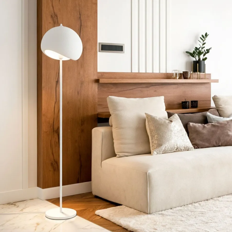 Lattiavalaisin Linento Lighting Yontu valkoinen