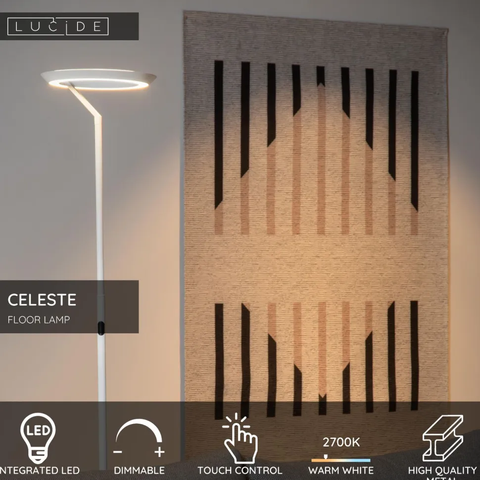 Lattiavalaisin Lucide Celeste, Ø28cm, IP20, 21W, eri värejä