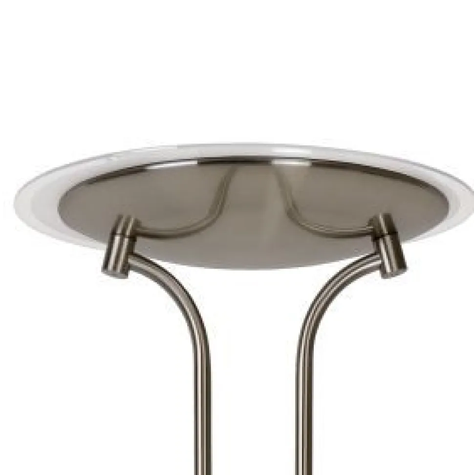 Lattiavalaisin Lucide Champion LED 20+4 W IP20 1800 mm Ø 254 mm metalli/lasi satiinikromi