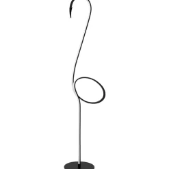 Lattiavalaisin Lucide Flamingo RGB, 130cm, musta/monivärinen