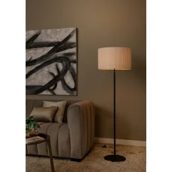 Lattiavalaisin Lucide Fold, Ø45cm, IP20, valkoinen