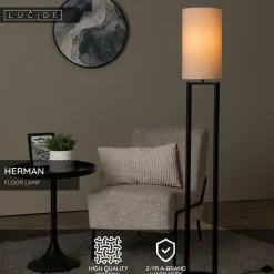 Lattiavalaisin Lucide Herman, Ø26cm, IP20, eri värejä