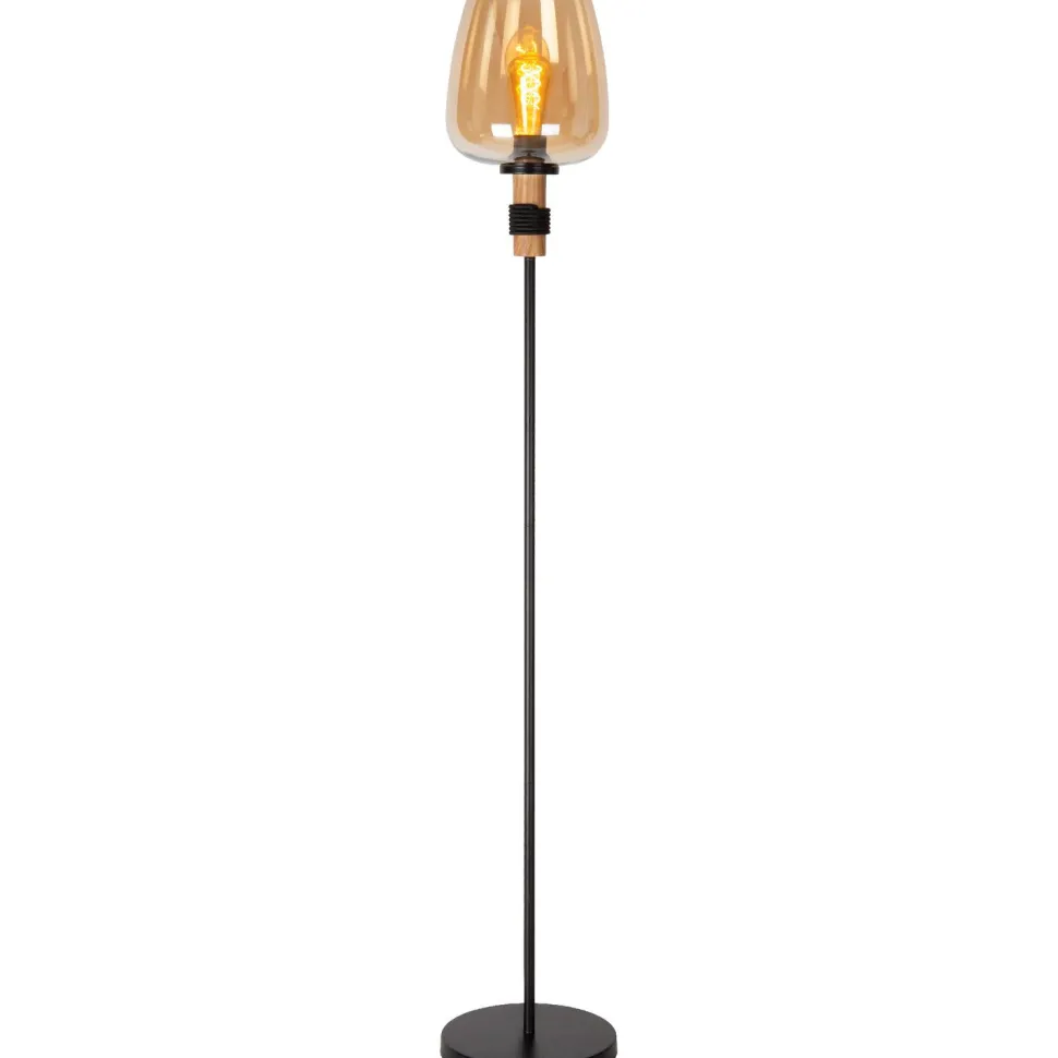 Lattiavalaisin Lucide Ilona, Ø34cm, IP20, meripihka