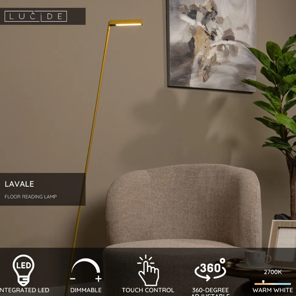 Lattiavalaisin Lucide Lavale, 20x54.8cm, IP20, 3W, eri värejä