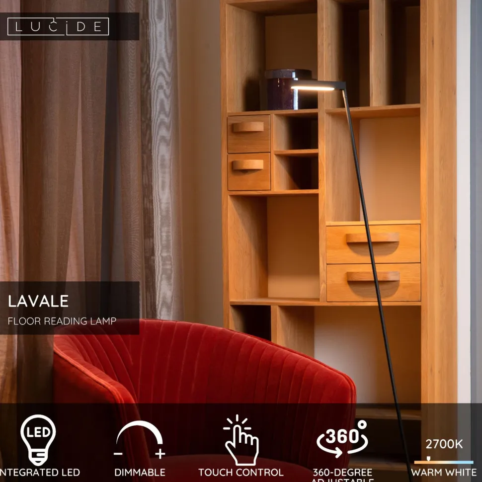Lattiavalaisin Lucide Lavale, 20x54.8cm, IP20, 3W, eri värejä