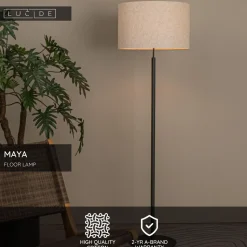 Lattiavalaisin Lucide Maya, Ø45cm, IP20, eri värejä