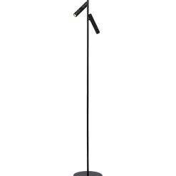 Lattiavalaisin Lucide Philon, Ø23cm, IP20, 4.5W, 2 kpl, musta