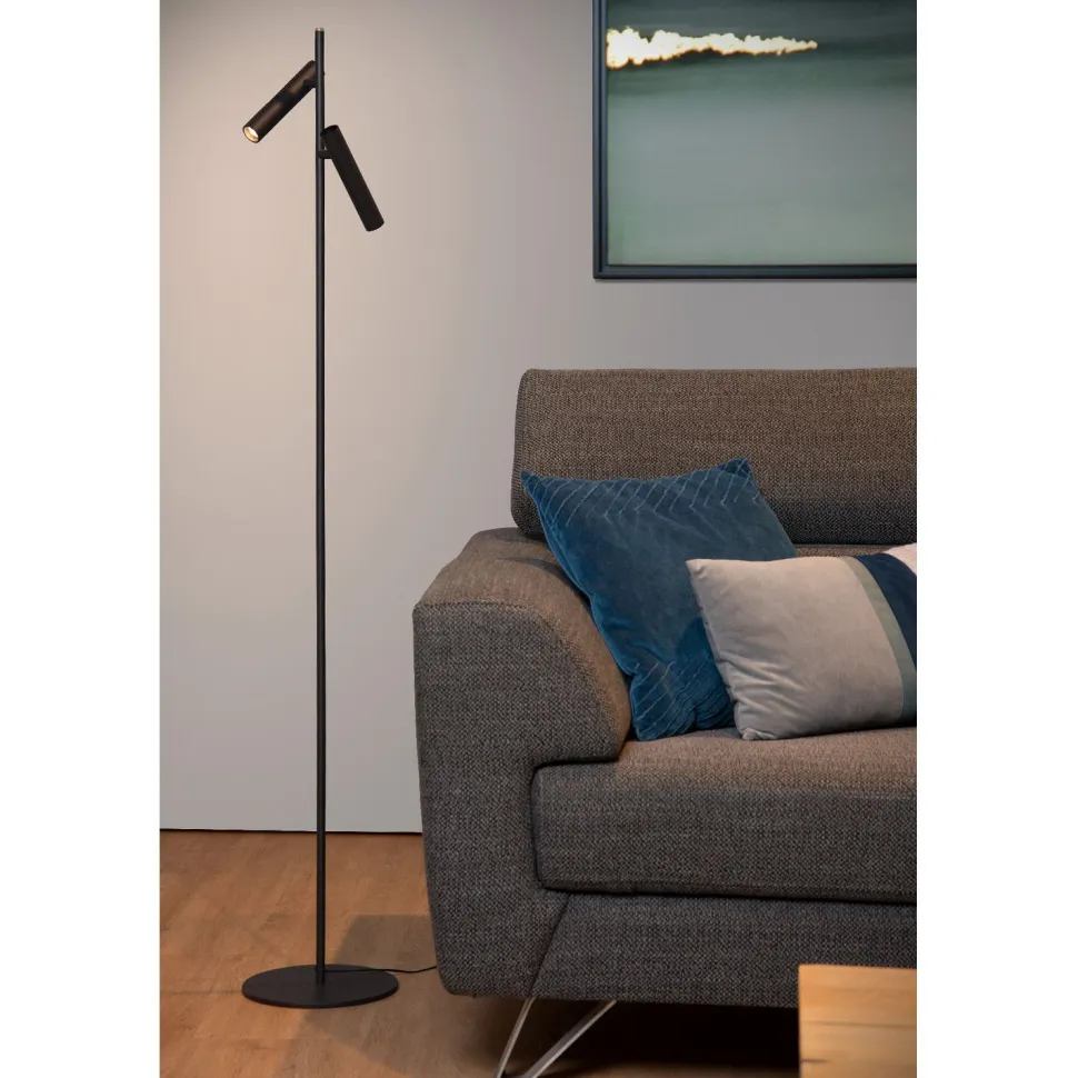 Lattiavalaisin Lucide Philon, Ø23cm, IP20, 4.5W, 2 kpl, musta